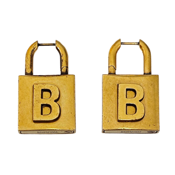 Metal Gold Stud Earrings