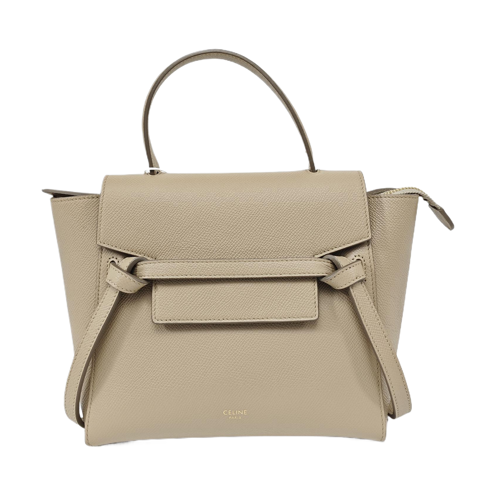 BELT Nano Calfskin Beige