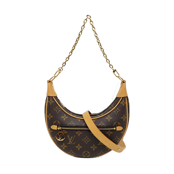 LOOP Monogram Coated Canvas Brown