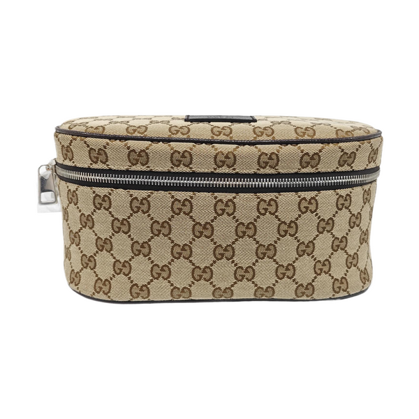 Monogram Canvas Belt Bag Beige