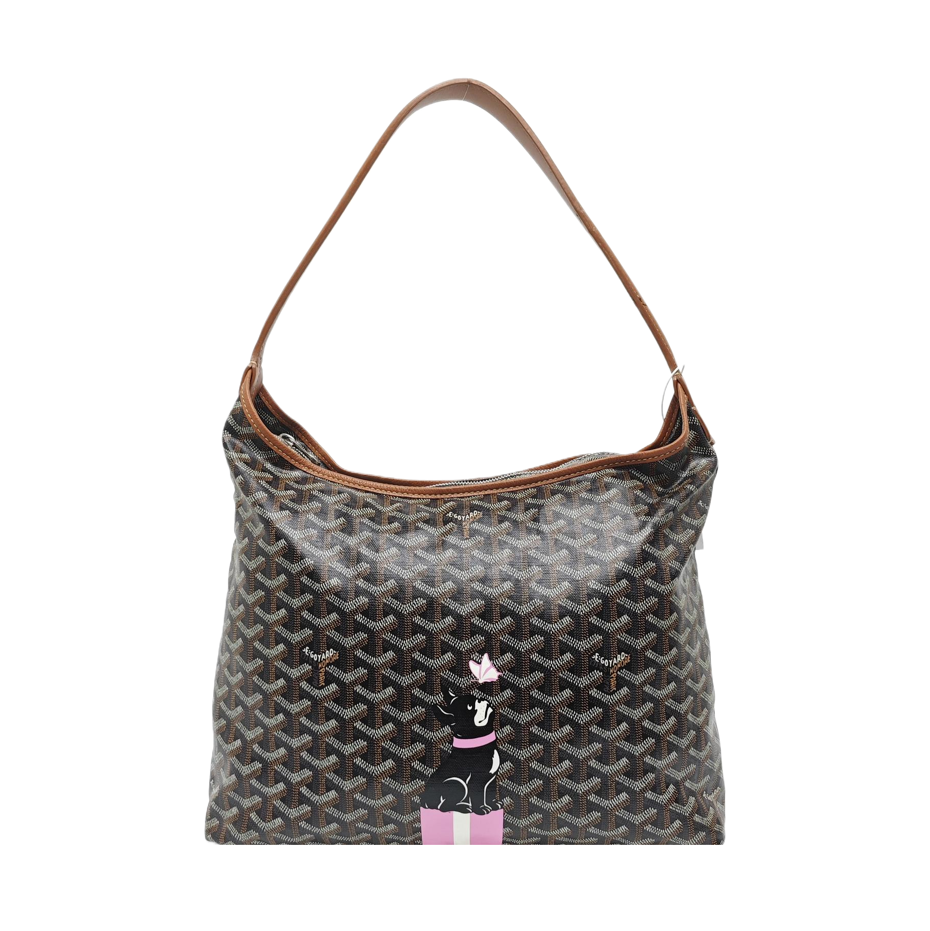 Hobo Coated Canvas Brown