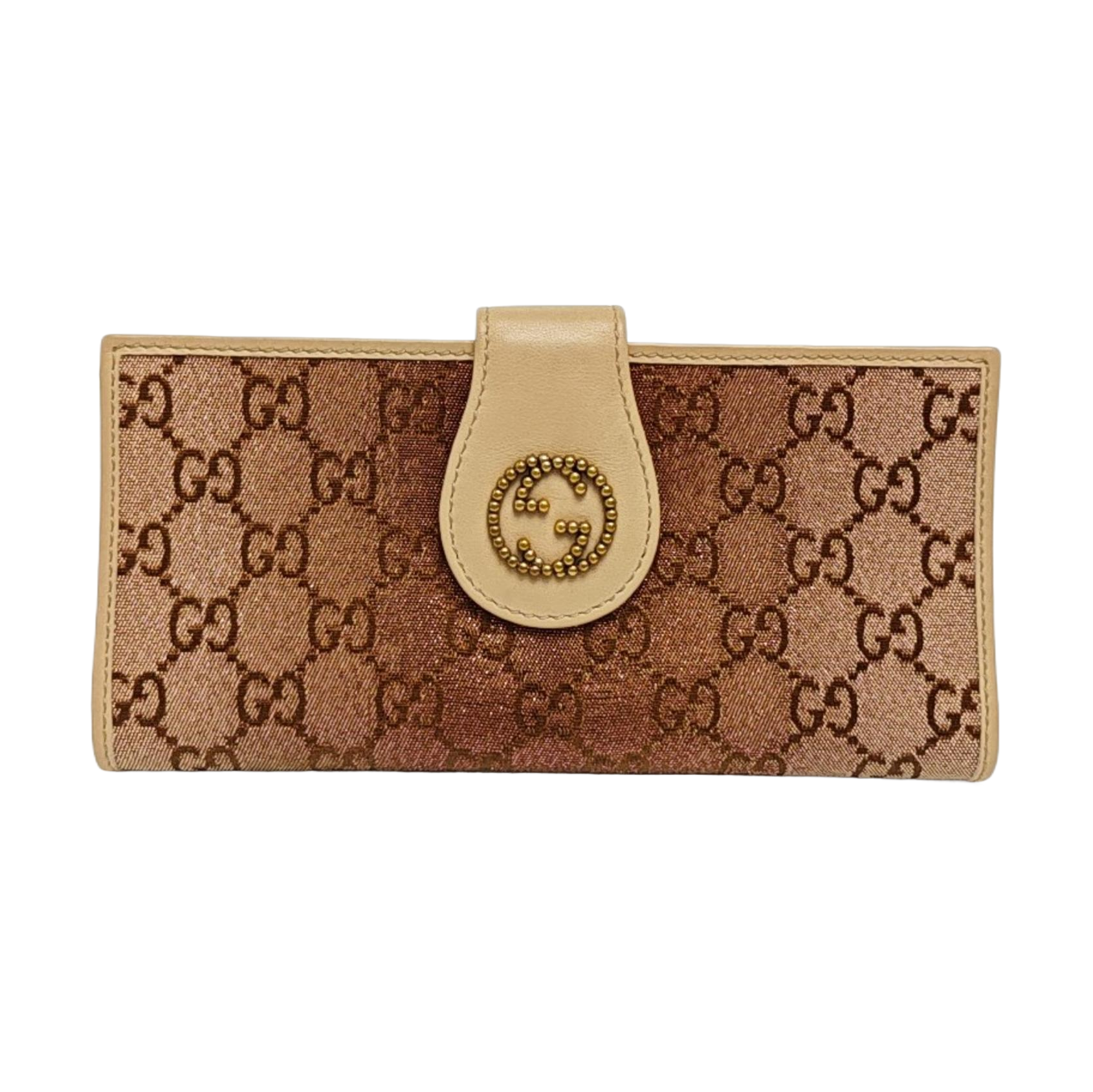 Monogram Canvas Wallet Pink