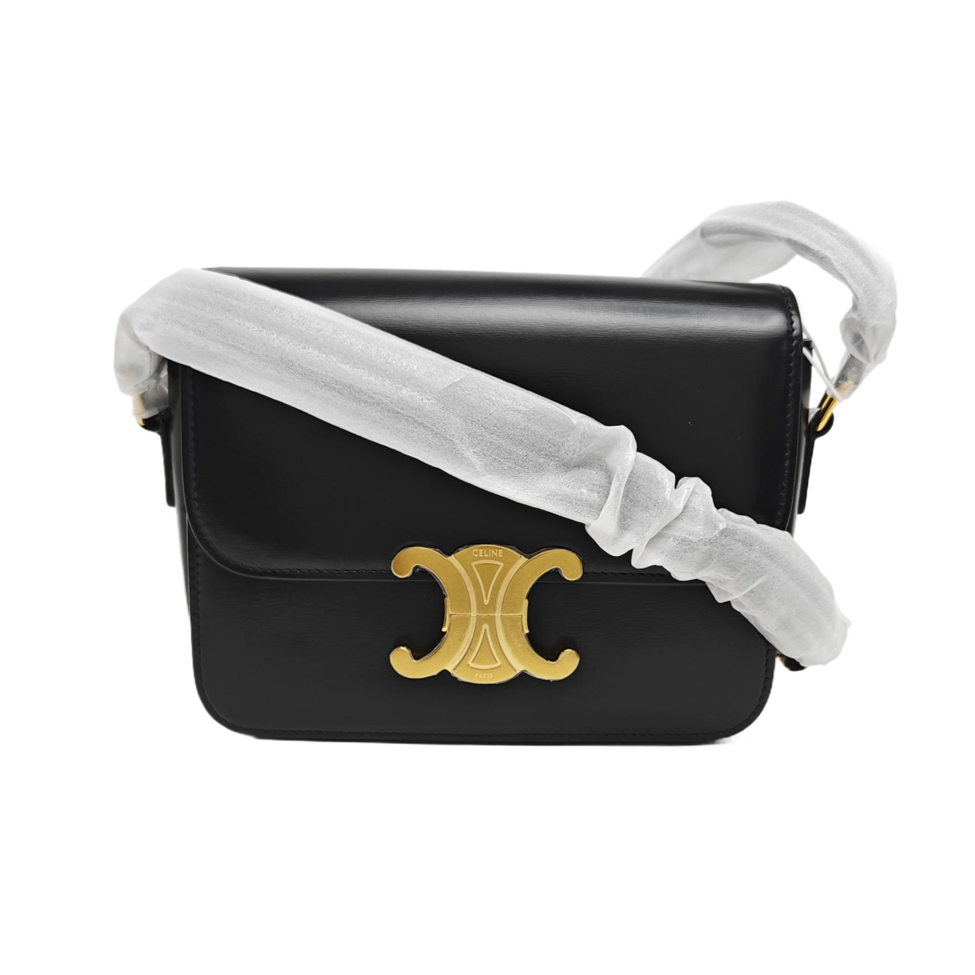 TRIOMPHE Teen Calfskin Black