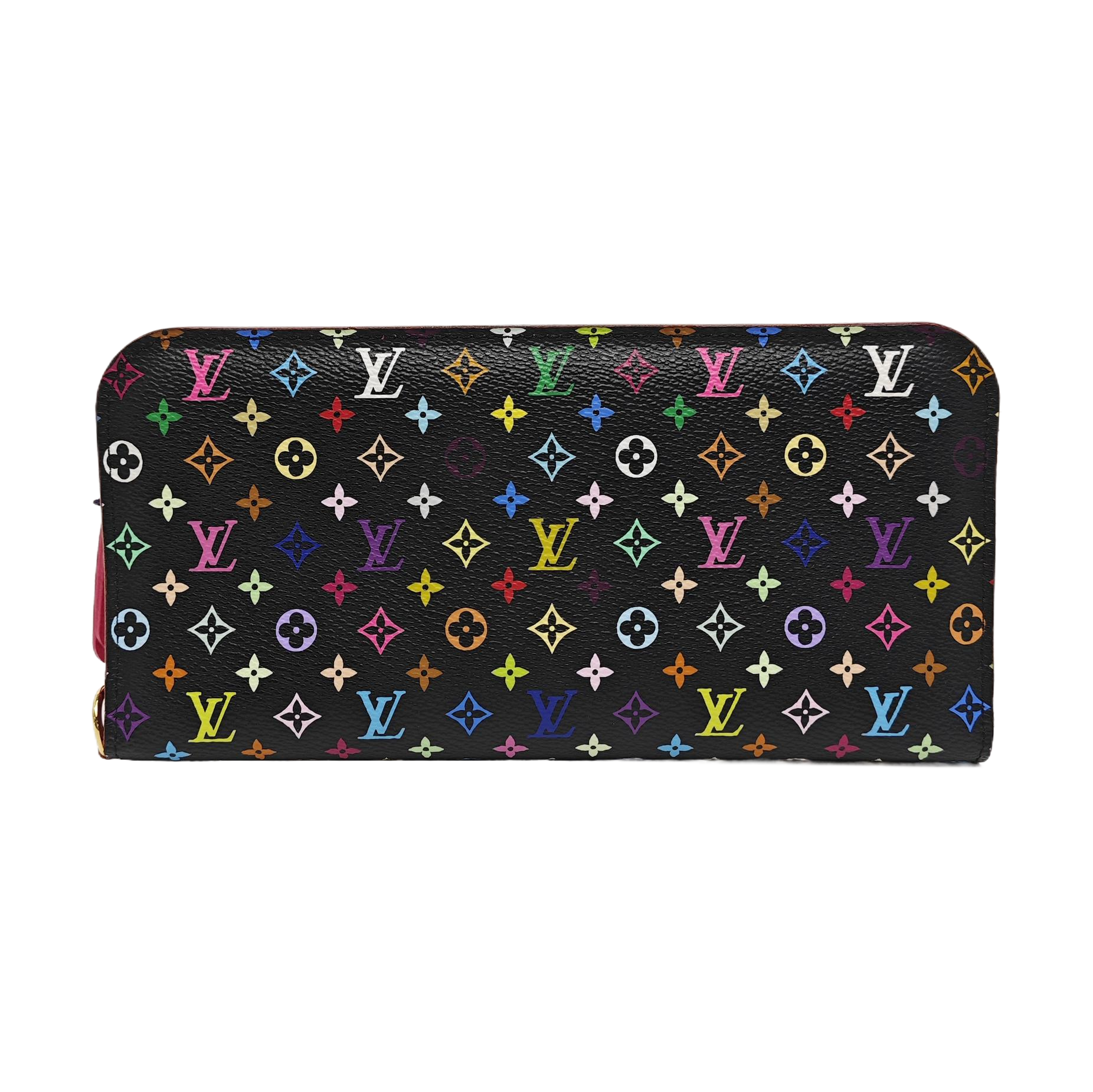 LV × TM INSOLITE Monogram Coated Canvas Black Wallet
