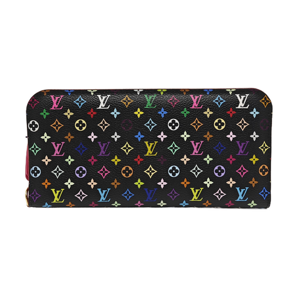 LV × TM INSOLITE Monogram Coated Canvas Black Wallet
