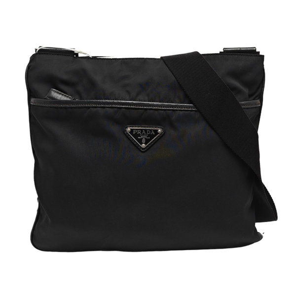Nylon Crossbody Bag Nylon Black