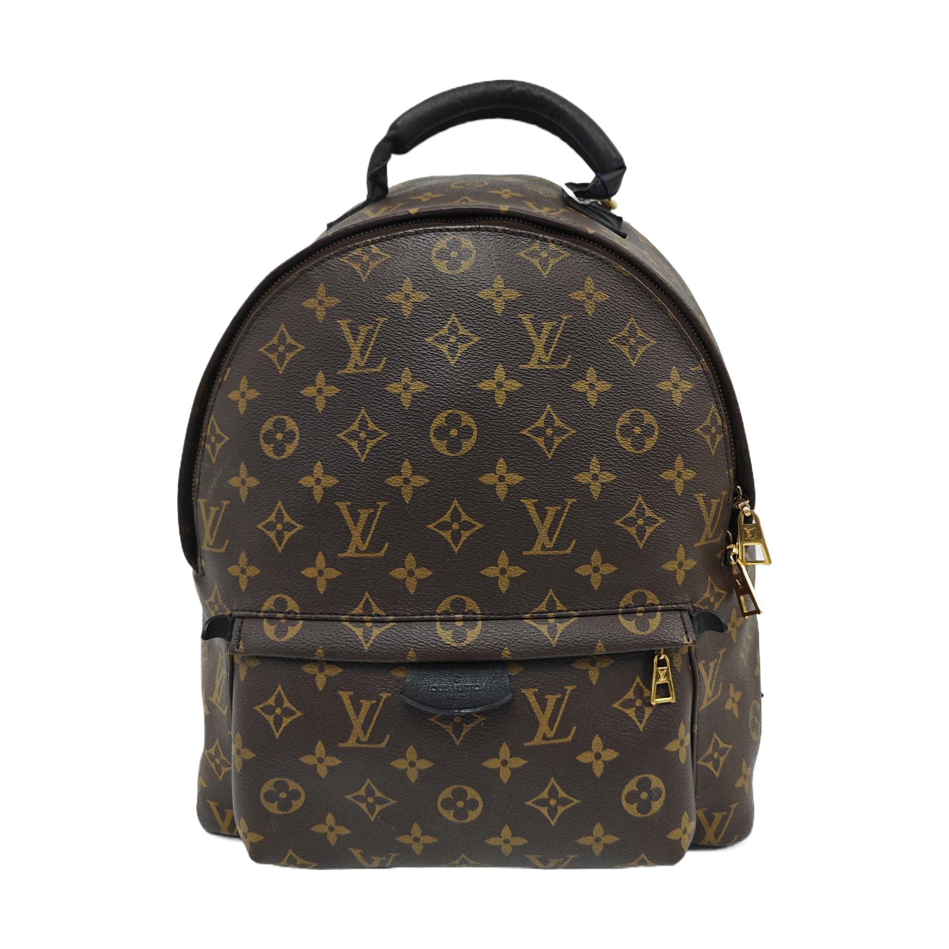 PALM SPRINGS MM Monogram Coated Canvas Brown