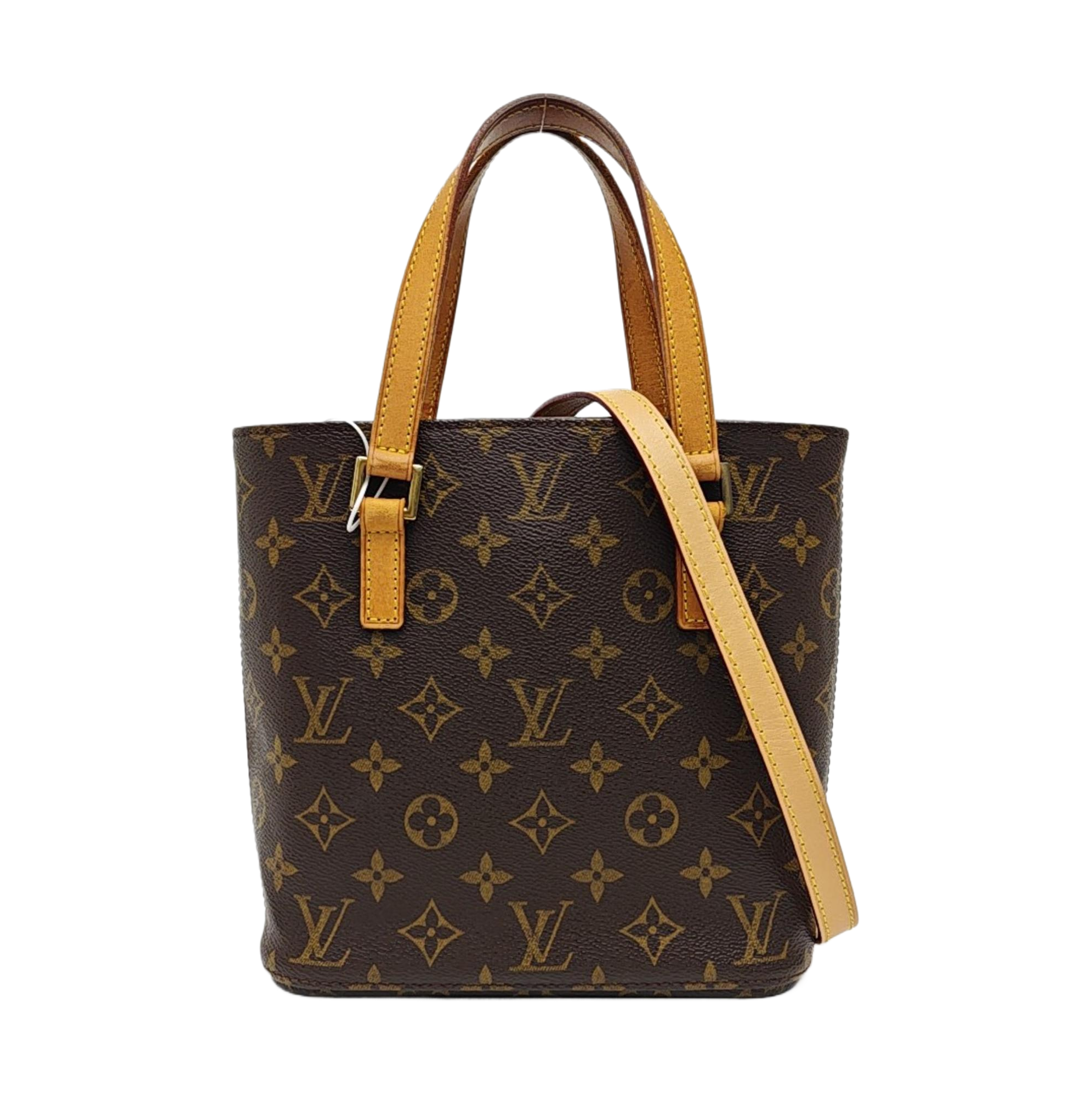 VINTAGE VAVIN PM Monogram Coated Canvas Brown