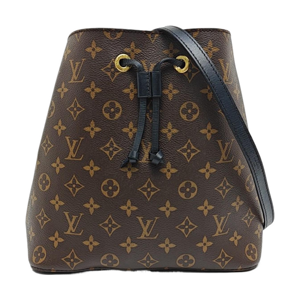 NÉONOÉ MM Monogram Coated Canvas Brown