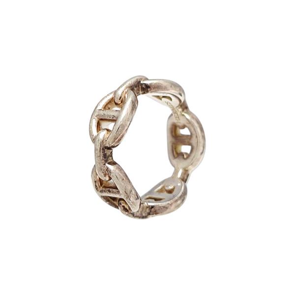 Chaine D'ancre Enchainee 925 Sterling Silver Ring EU 51