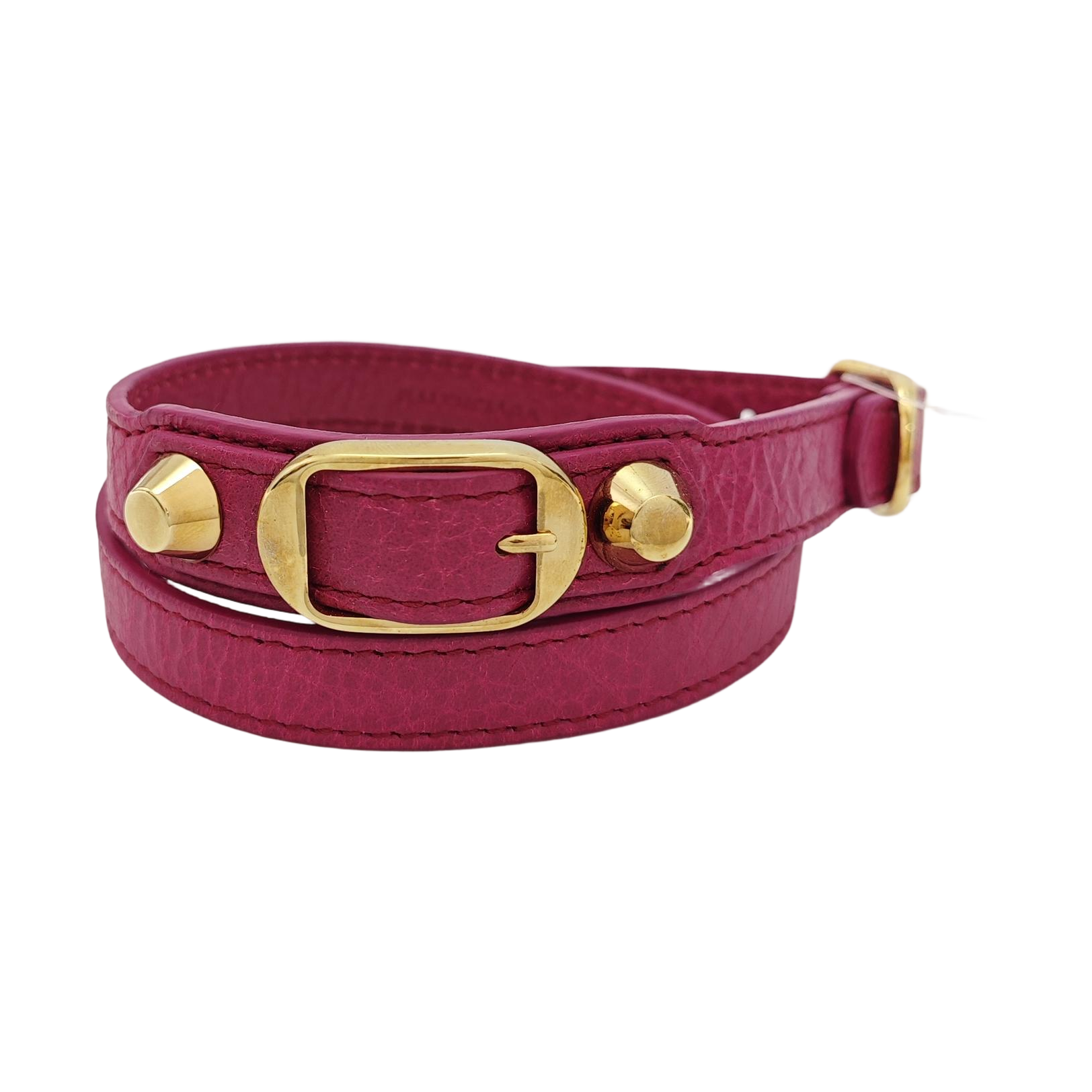 Leather Purple Bracelet