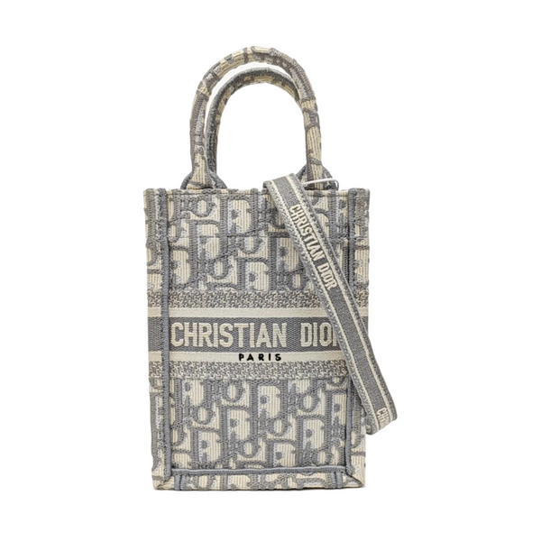 Book Tote Mini Canvas Gray
