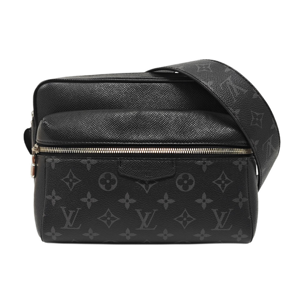 OUTDOOR PM Monogram Coated Canvas Black