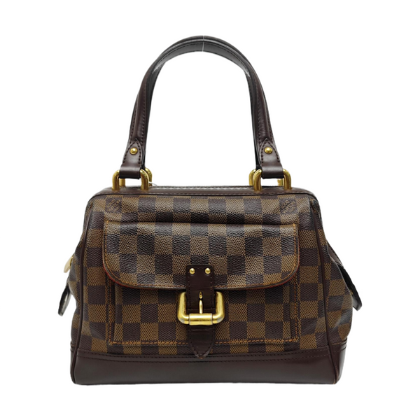 KNIGHTSBRIDGE Damier Ebene Coated Canvas Brown