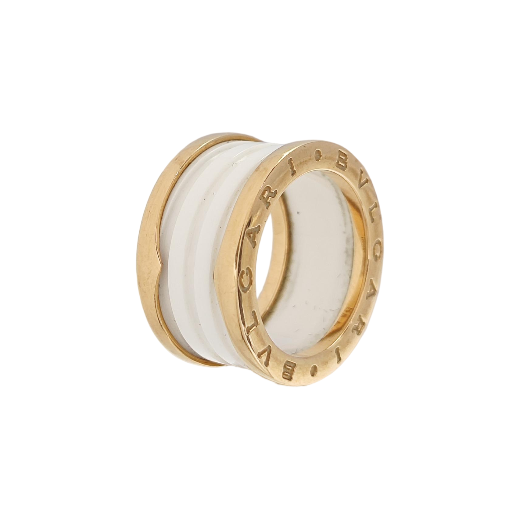 B.ZERO1 18k Rose Gold Ring EU 53
