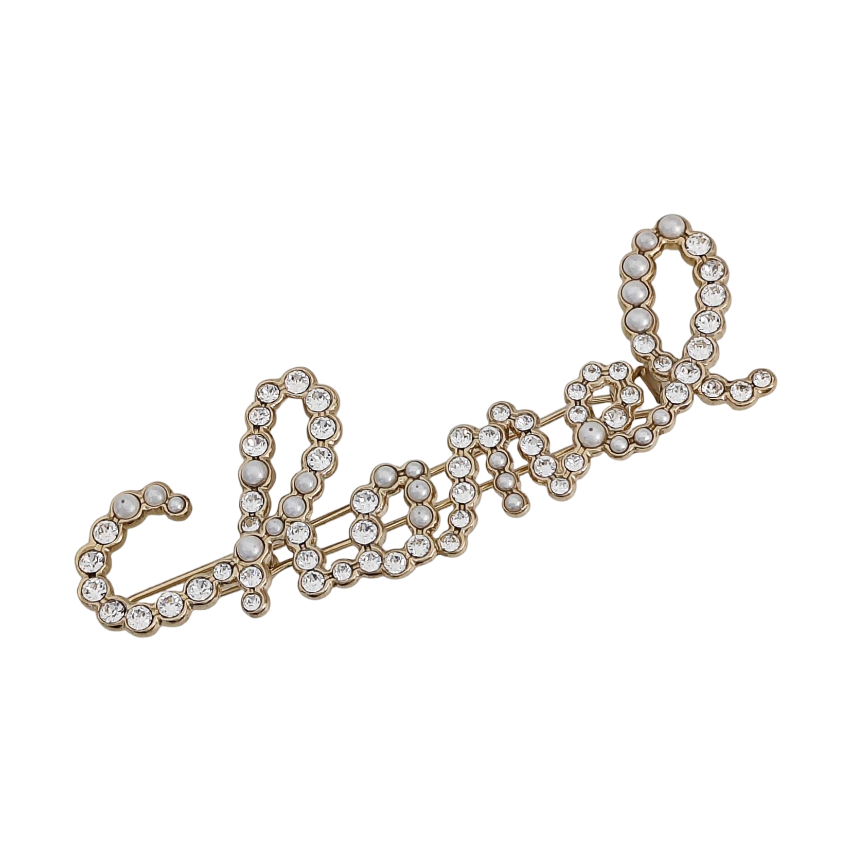 Metal Hair Clip Gold