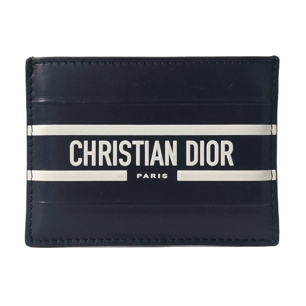 Calfskin Card Holder Blue