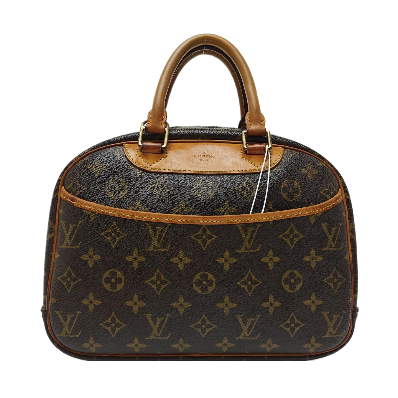 DEAUVILLE Monogram Coated Canvas Brown