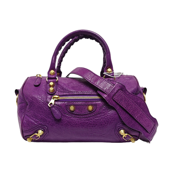 Classic City Mini Lambskin Purple