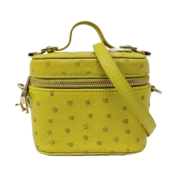 Travel Vanity Ostrich Yellow