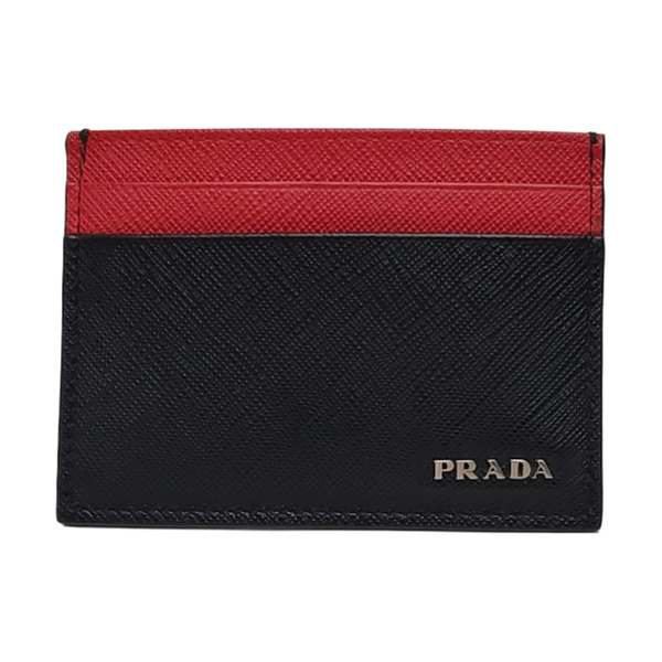 Calfskin Card Holder Black