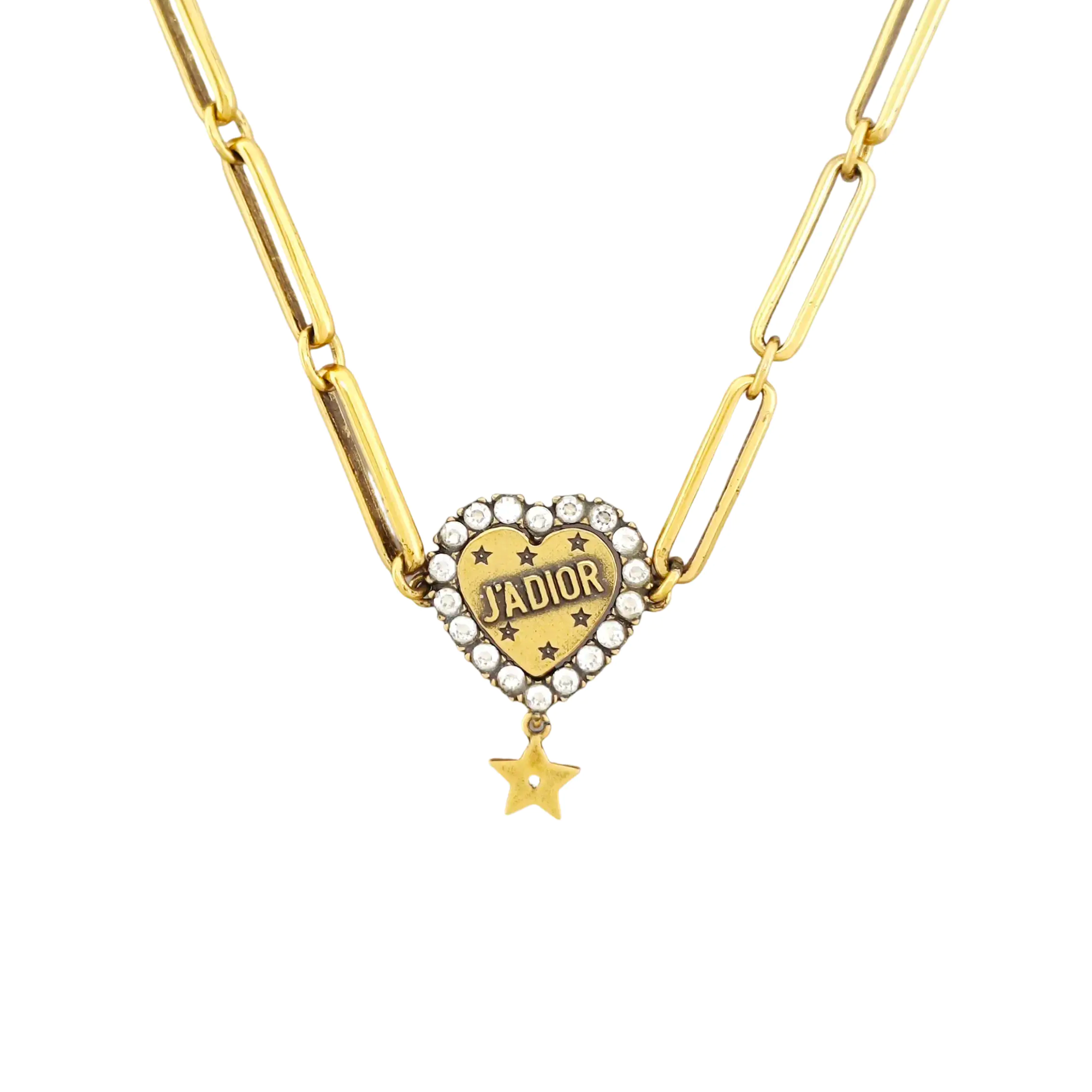 J'adior Metal Gold Necklace