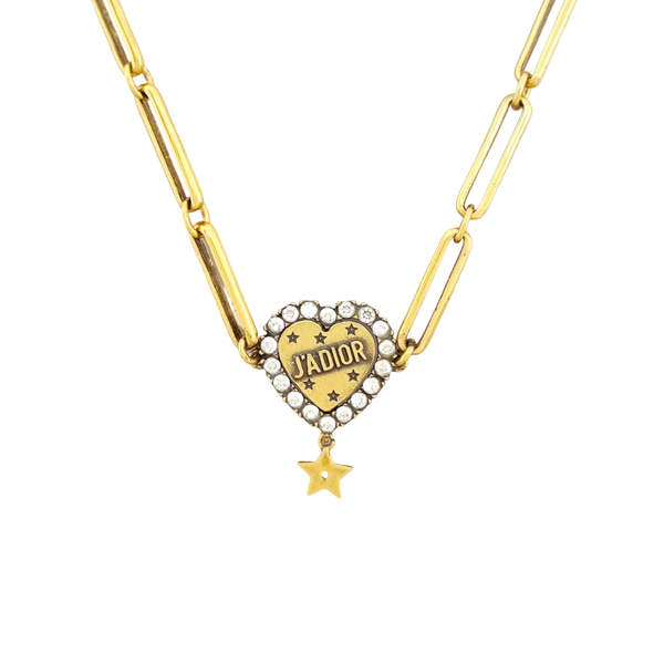 J'adior Metal Gold Necklace