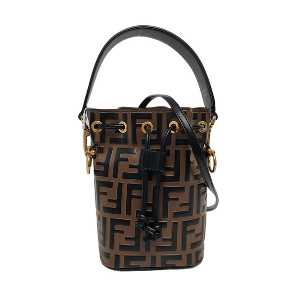 Mon Tresor Mini Monogram Calfskin Brown