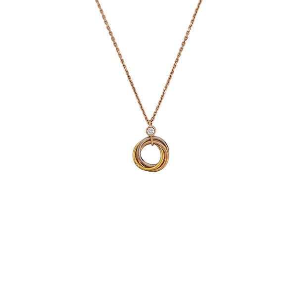 TRINITY 18k Rose Gold Necklace