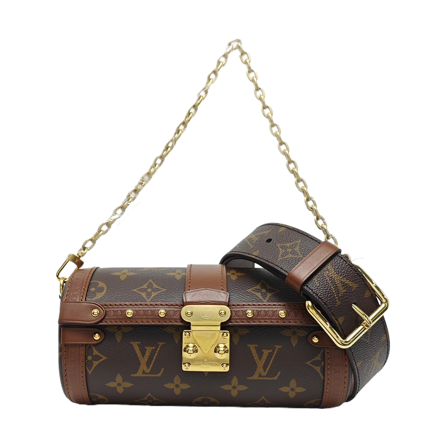 PAPILLON 19 Monogram Coated Canvas Brown