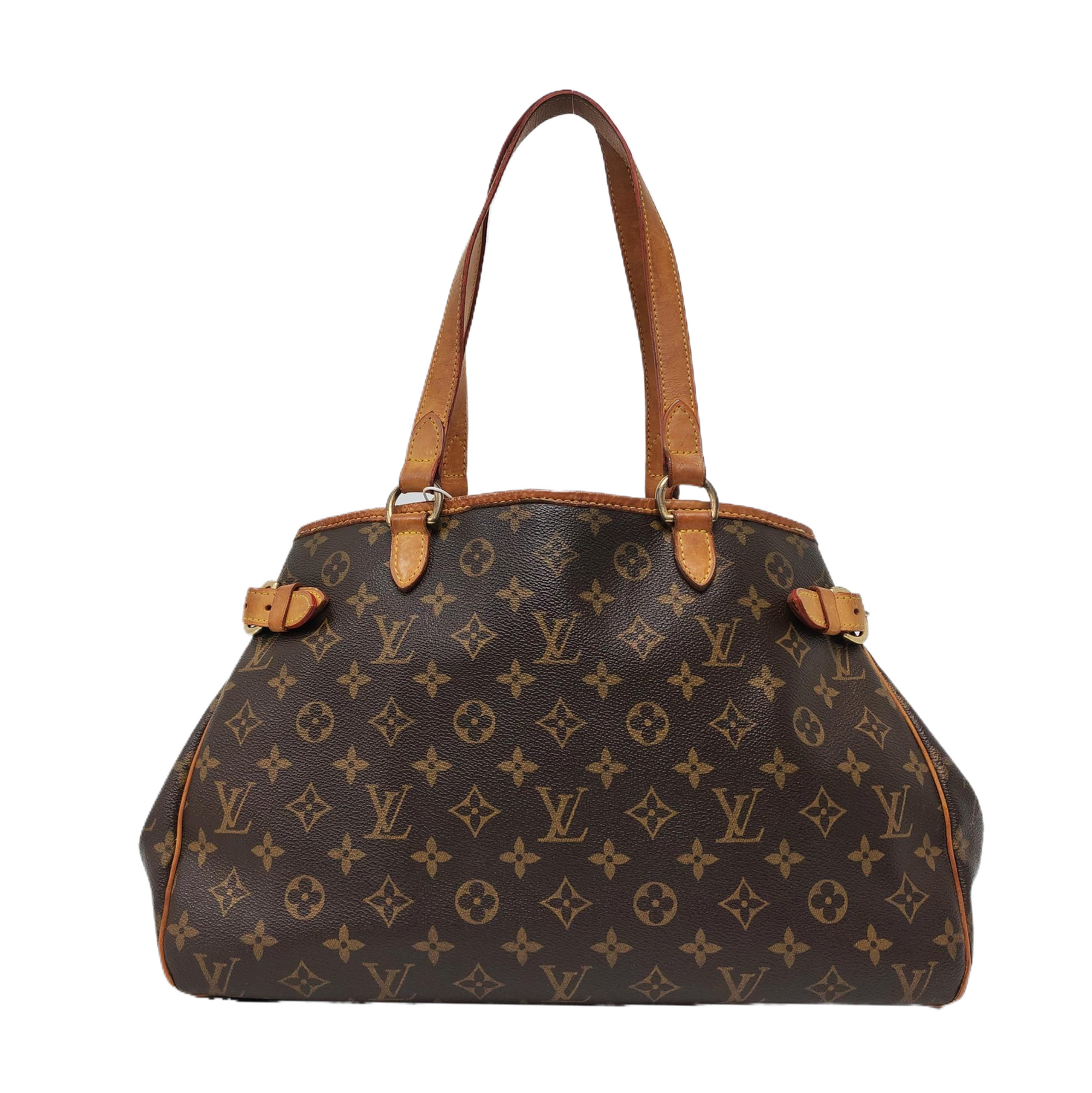 BATIGNOLLES GM Monogram Coated Canvas Brown