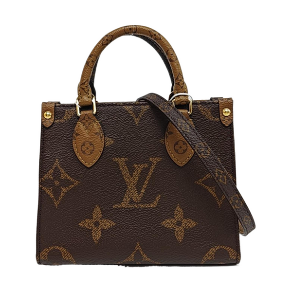 ONTHEGO BB Monogram Coated Canvas Brown