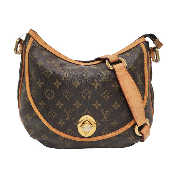 TULUM GM Monogram Coated Canvas Brown