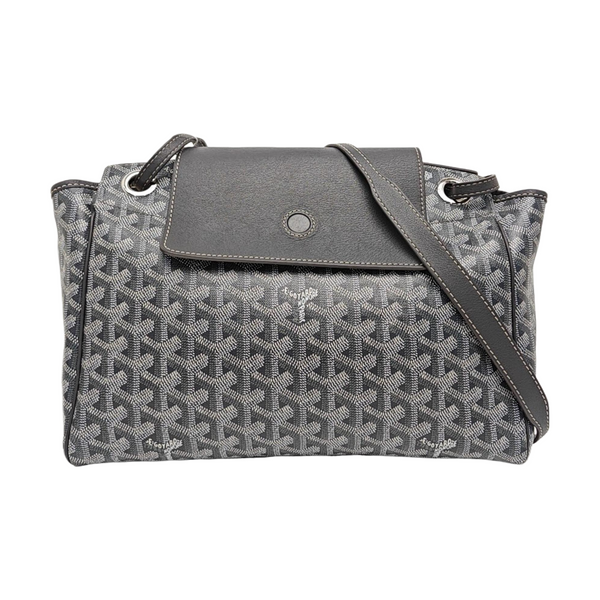 Rouette PM Coated Canvas Gray