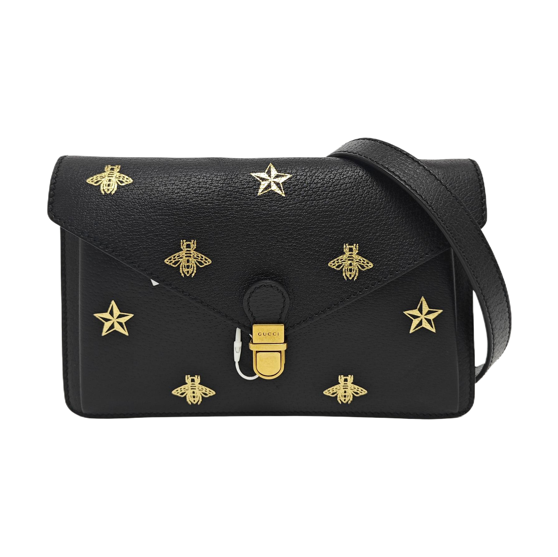 Calfskin Belt Bag Black