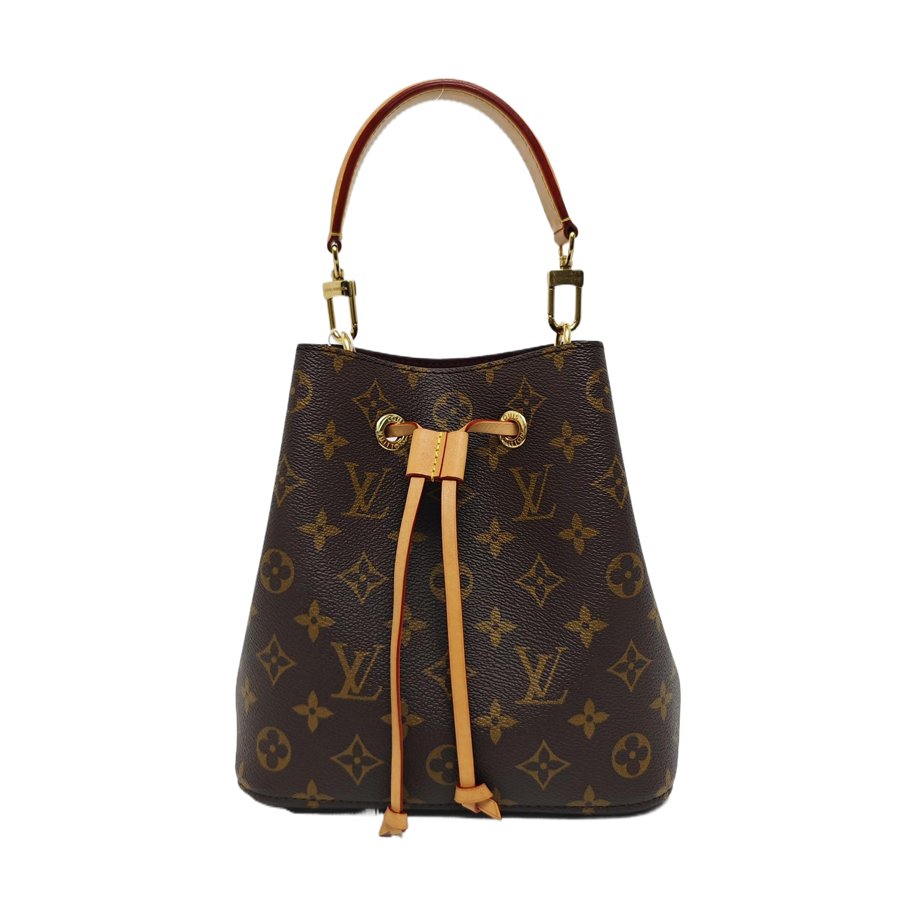 NÉONOÉ BB Monogram Coated Canvas Brown