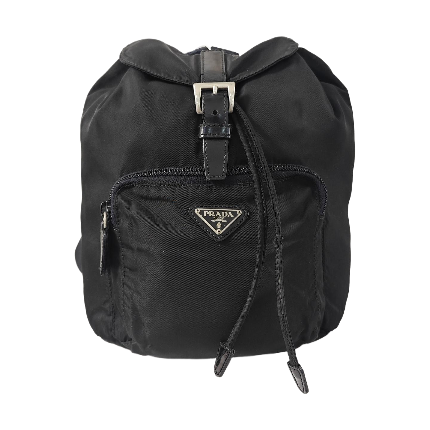 Mochila Re-Nylon de nailon negro