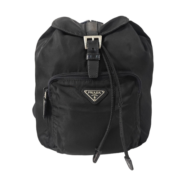 Mochila Re-Nylon de nailon negro