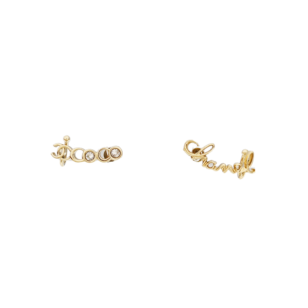 Metal Gold Stud Earrings