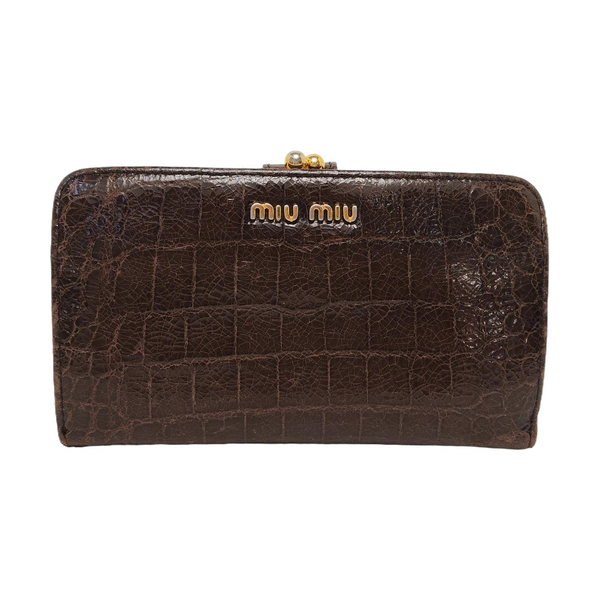 Calfskin Wallet Brown