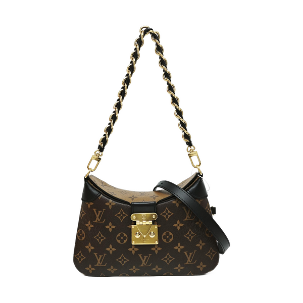 FLOWER PM Monogram Coated Canvas Brown