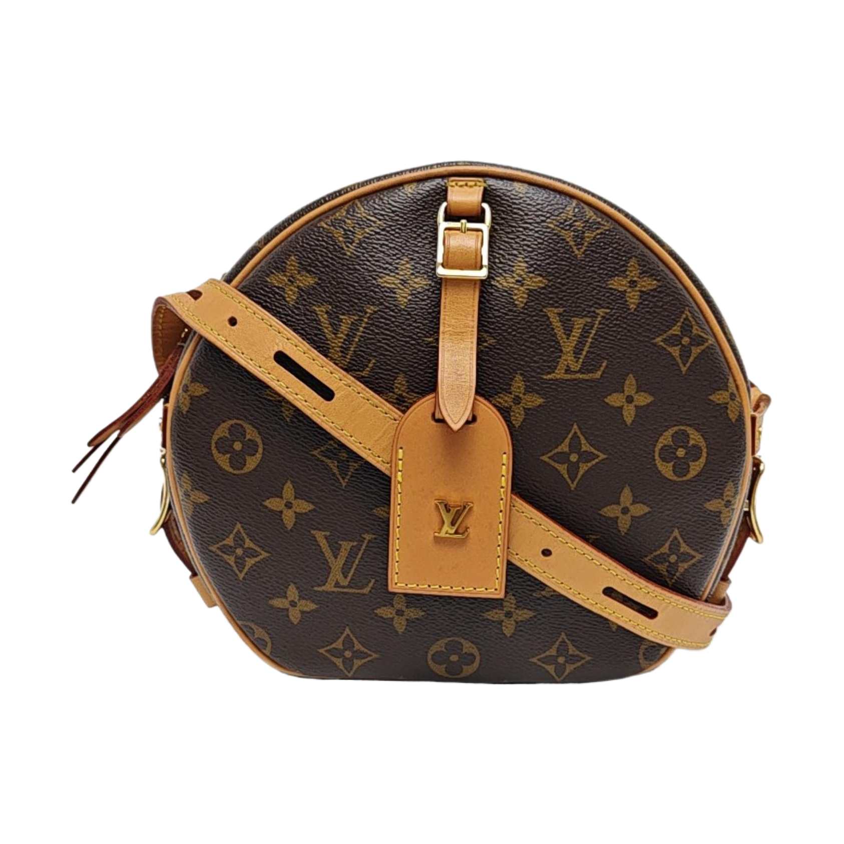BOITE CHAPEAU MM Monogram Coated Canvas Brown