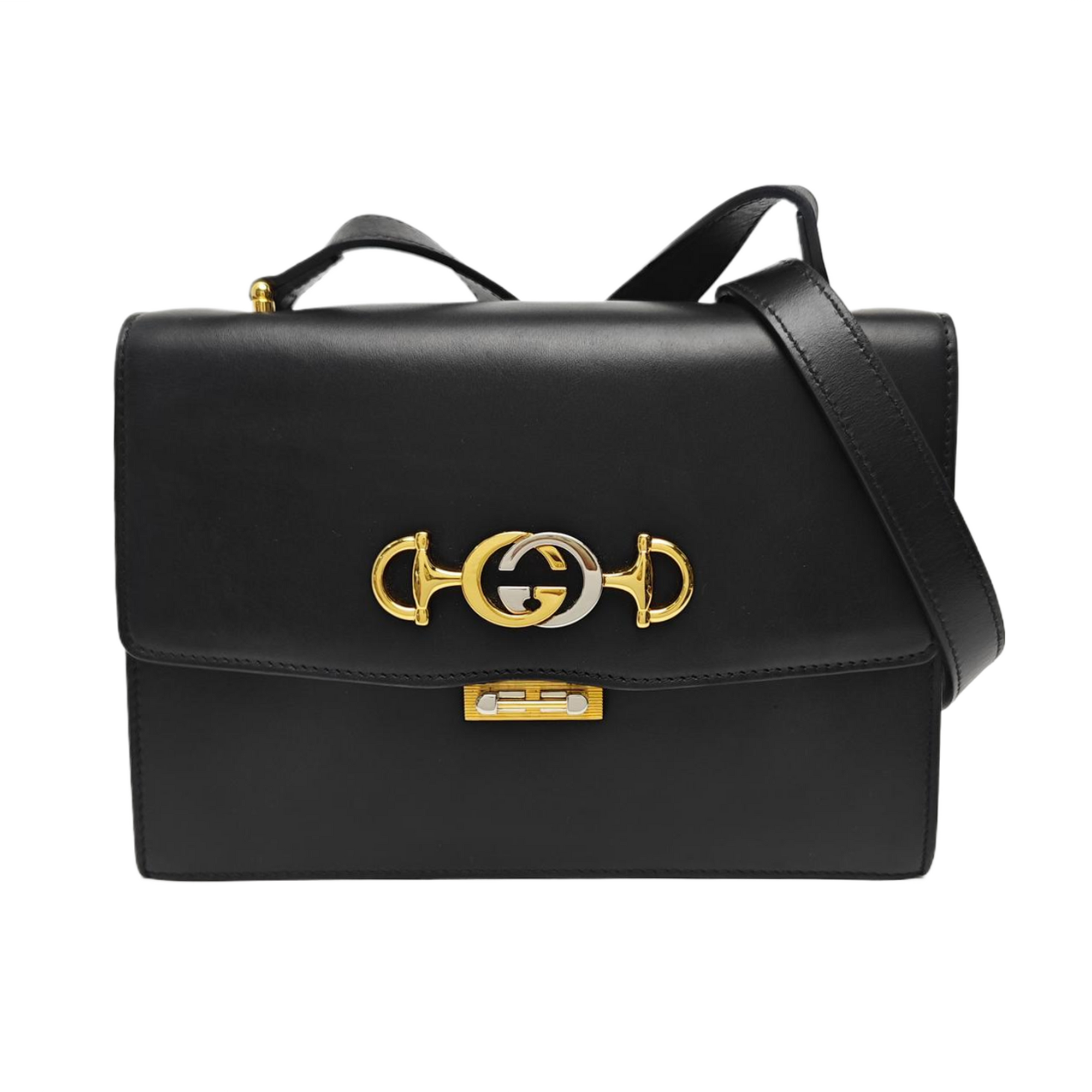 Zumi Small Calfskin Black
