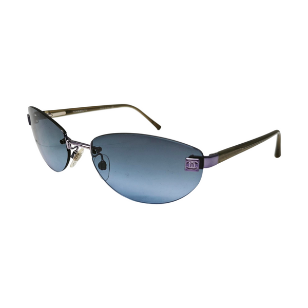 Metal Sunglasses Blue