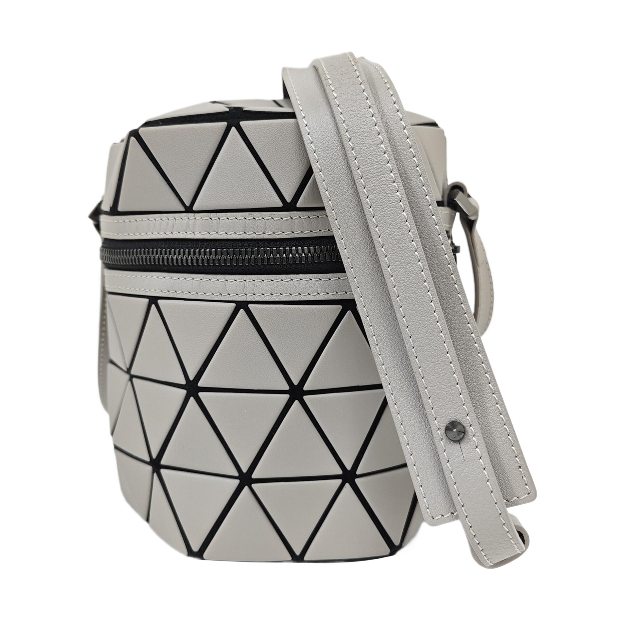 Special Material Shoulder Bag Gray
