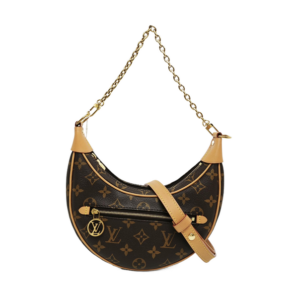 LOOP Monogram Coated Canvas Brown