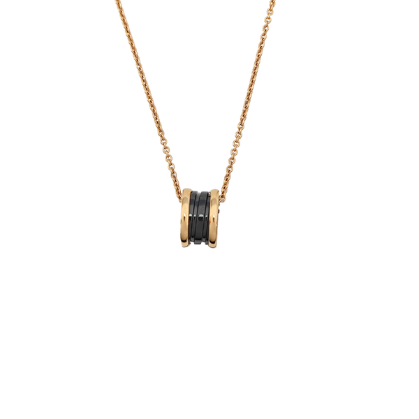 B.ZERO1 18k Rose Gold Necklace
