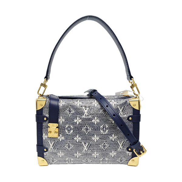 SIDE TRUNK Monogram Denim Blue