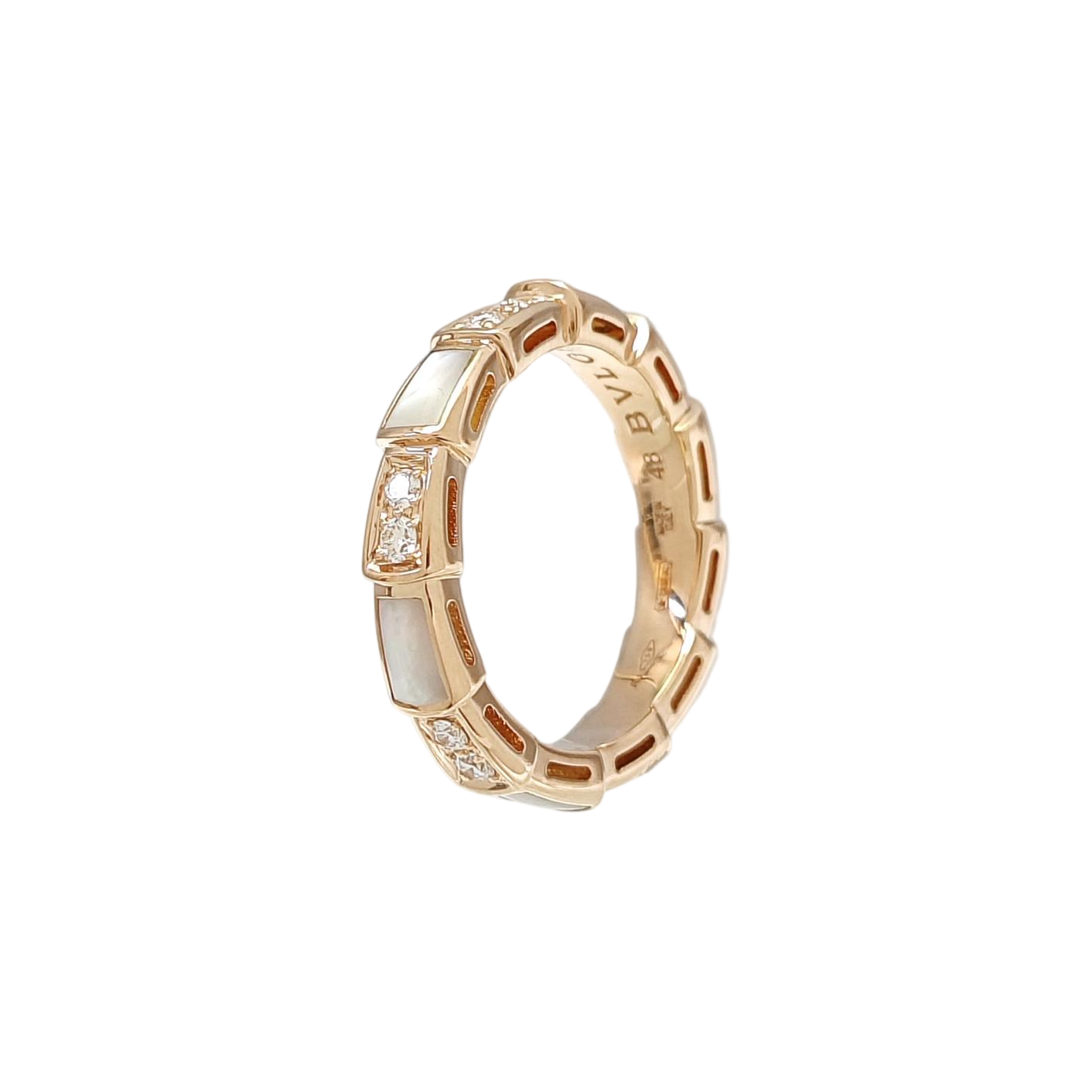 SERPENTI 18k Rose Gold Ring EU 48