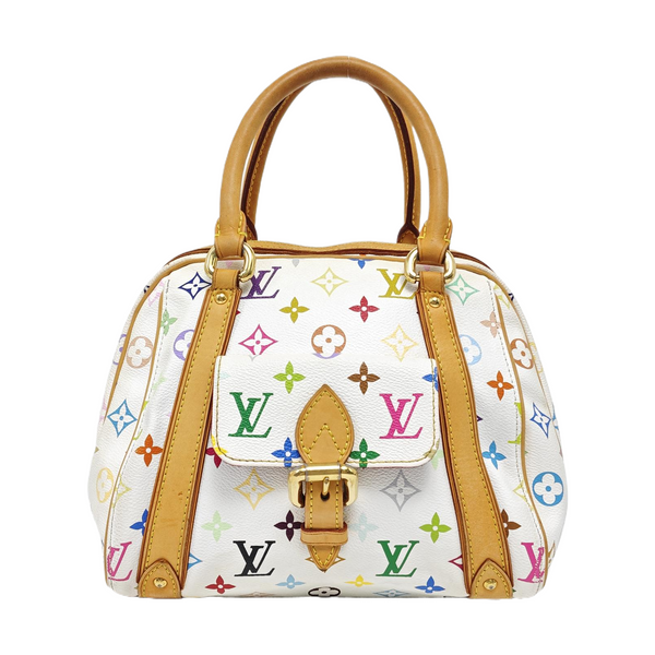 LV × TM PRISCILLA Monogram Coated Canvas White
